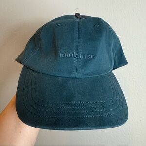 NEW Lululemon Unisex L/XL Classic Ball Cap Wash Adjustable Deep Blue Minimalist